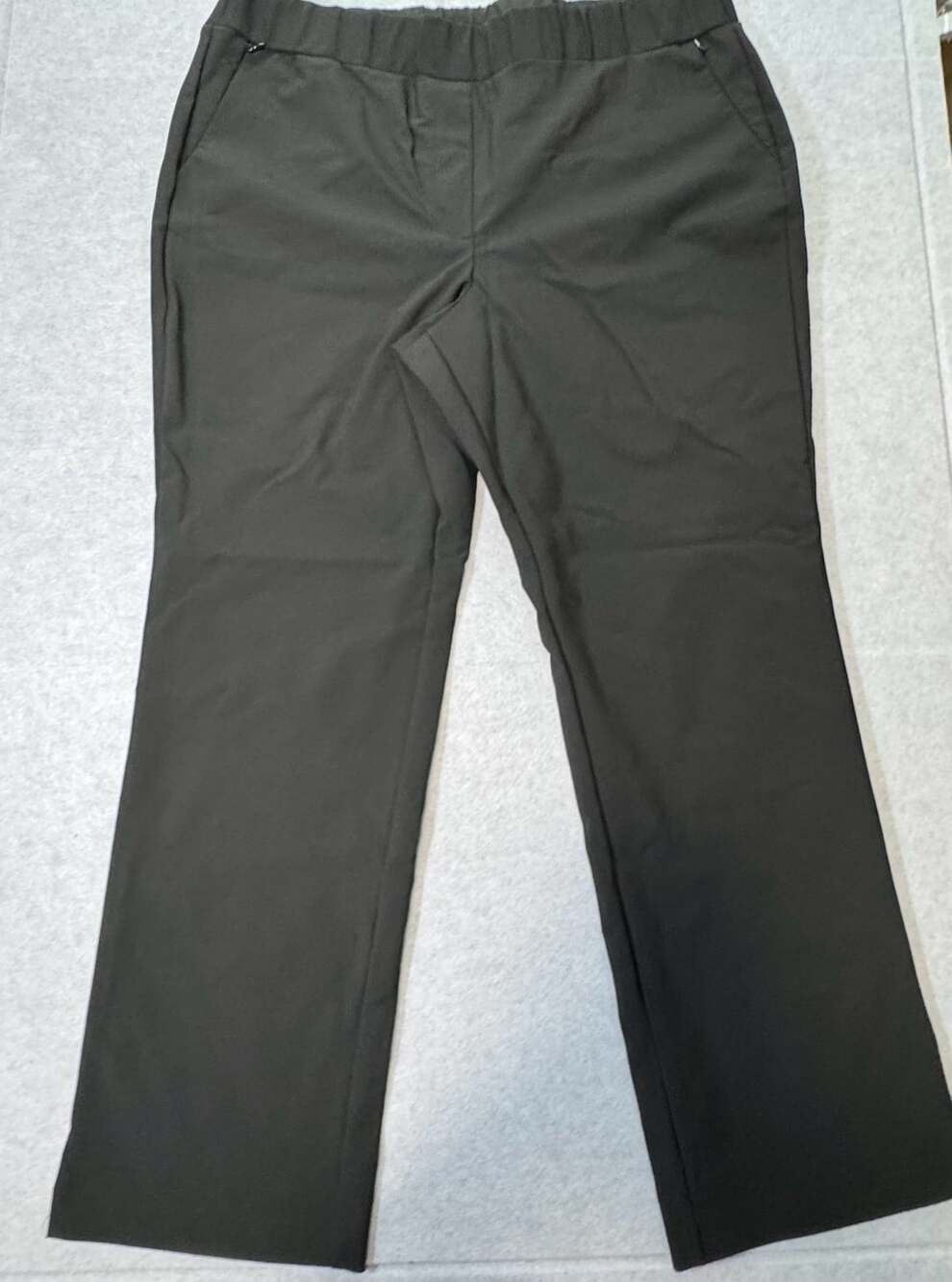 Lane Bryant Black Pull-On Stretch Pants Size 18